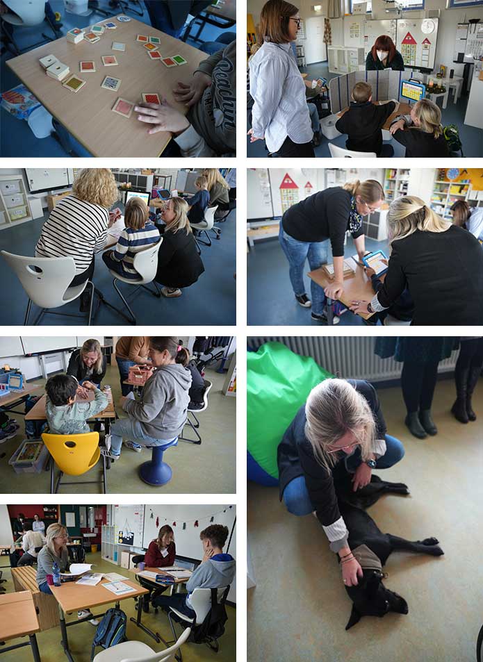 Besuch der Staatssekretärin an der Regenbogenschule - Bild 1