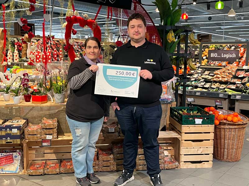 Verleihung des Inklusionspreises an unseren Kooperationspartner Edeka Lorenz - Bild 1